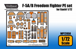 【新製品】[2013317205870] WP72058)F-5A/B フリーダムファイター エッチング