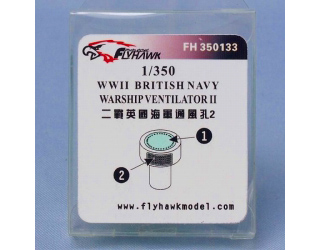 【新製品】[2013323513308] 350133)英海軍 艦艇用 ベンチレーター II
