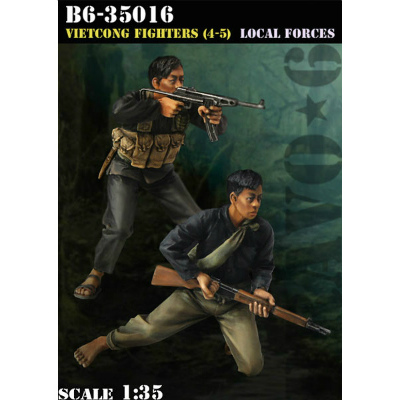 【新製品】[2013383501604] 35016)南ベトナム民族解放戦線(ベトコン) 民兵(4-5)