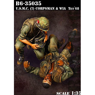 【新製品】[2013383503509] 35035)U.M.S.C. (7) CORPSMAN & WIA TET'68