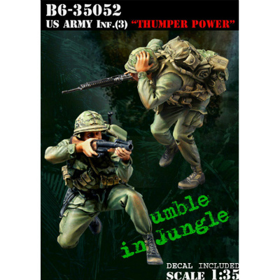 【新製品】[2013383505206] 35052)U.S.Army Inf.(3) ‘THUMPER POWER'