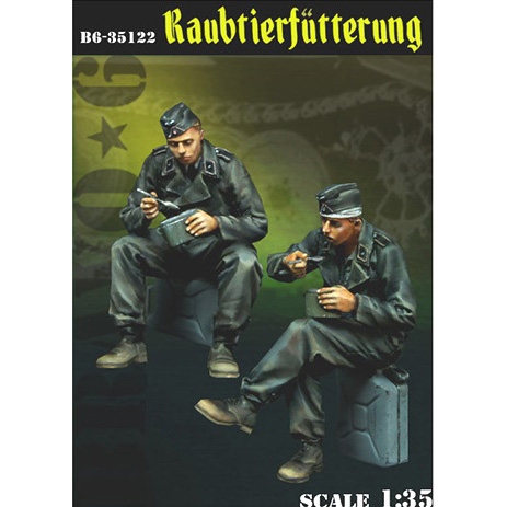 【新製品】35122 WWII 独 食事中のドイツ戦車兵(2体セット)