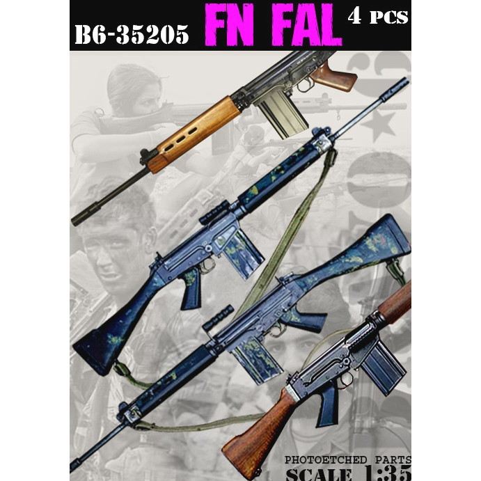 【新製品】35205 1/35 現用 英/ベルギー FN-FAL自動小銃