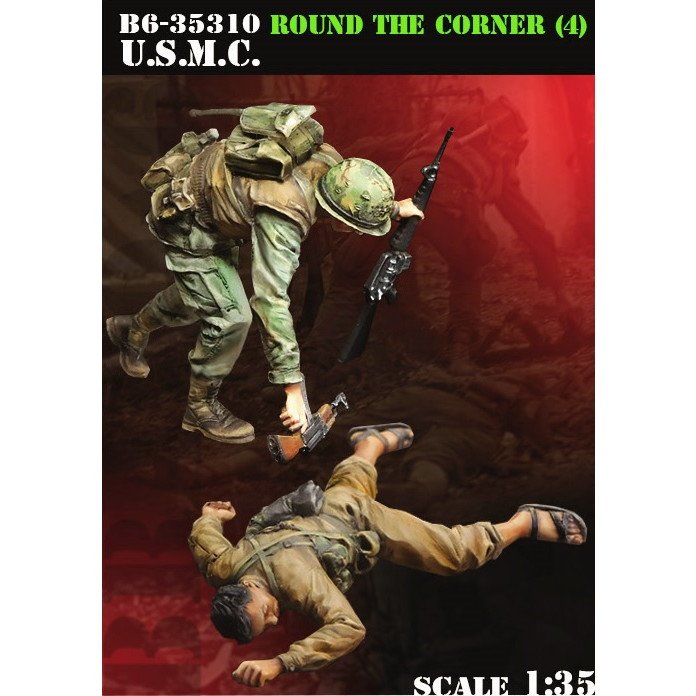 【新製品】35310 ベトナム戦争 米海兵隊「曲がり角の先に」(4) 武装解除する海兵隊員