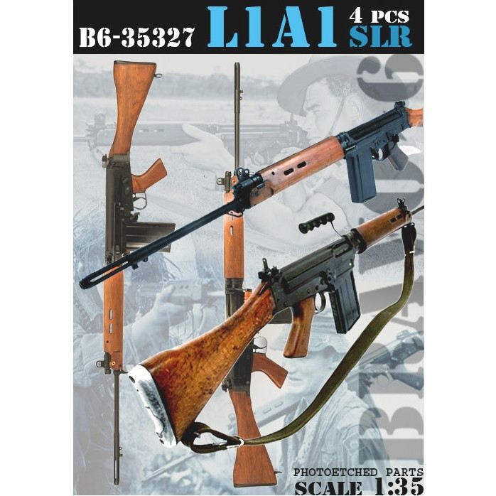 【新製品】35327 1/35 現用 ベルギー/英 L1A1自動装填小銃(SLR)