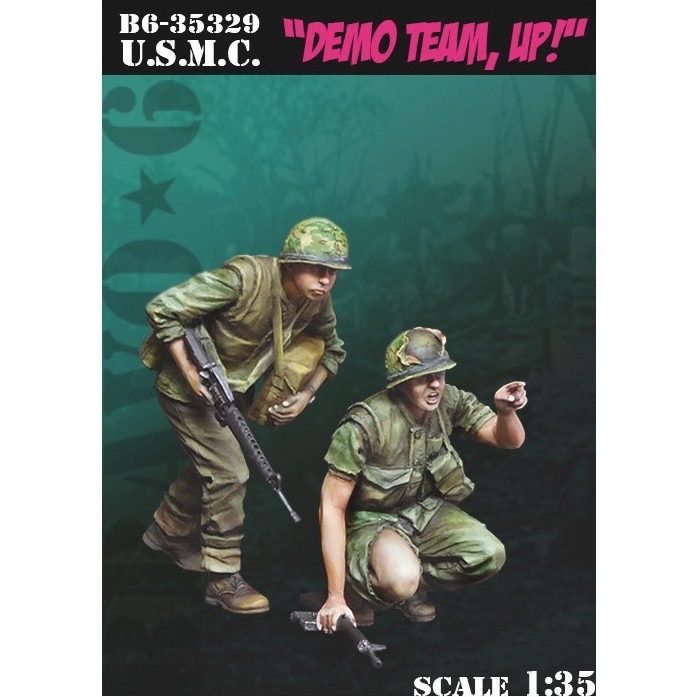【新製品】35329 1/35 ベトナム戦争 米 アメリカ海兵隊「爆破処理班前へ！」