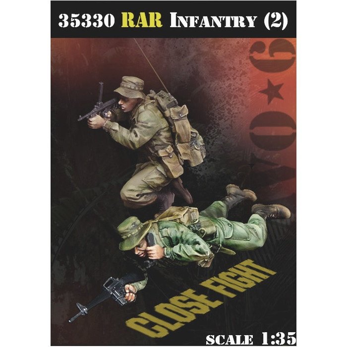 【新製品】35330 1/35 ベトナム戦争 豪 RAR歩兵(2)遭遇戦