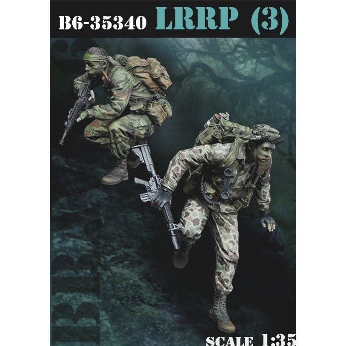 【新製品】35340 1/35 ベトナム戦争 アメリカ陸軍 LRRP(3) 潜入