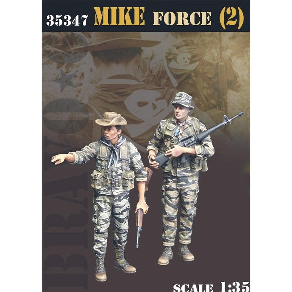 【新製品】35347 1/35 現用 アメリカ ベトナム戦争 特殊部隊MIKE＃2(2体入)