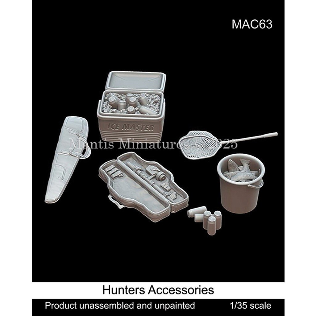 【新製品】MAC63 1/35 現用 アウトドア/ハンティングセット