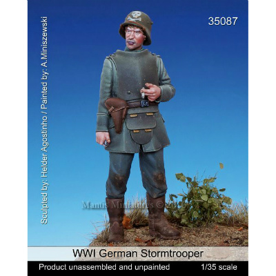 【新製品】35087)WWI 独 突撃兵(ストストルッペン)