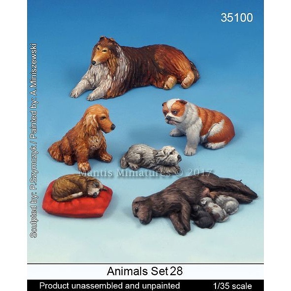 【新製品】35100)動物セット28 イヌ