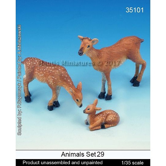 【新製品】35101)動物セット29 シカ