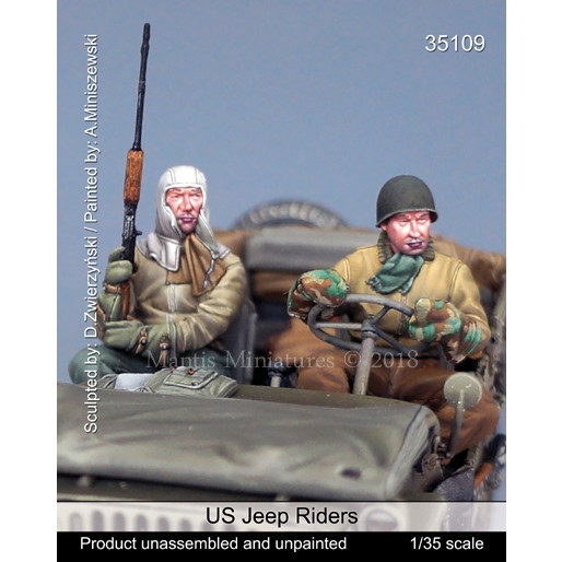 【新製品】35109 WWII 米 ジープ搭乗兵 (2体セット)