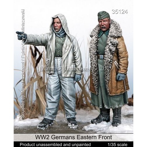 【新製品】35124 WWII 独 ドイツ陸軍 東部戦線前線を見る兵士セット