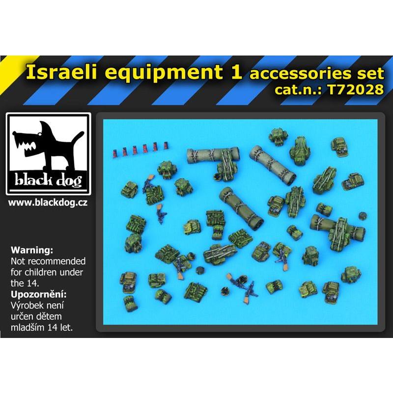 【新製品】T72028 イスラエル 装備品1 アクセサリーセット