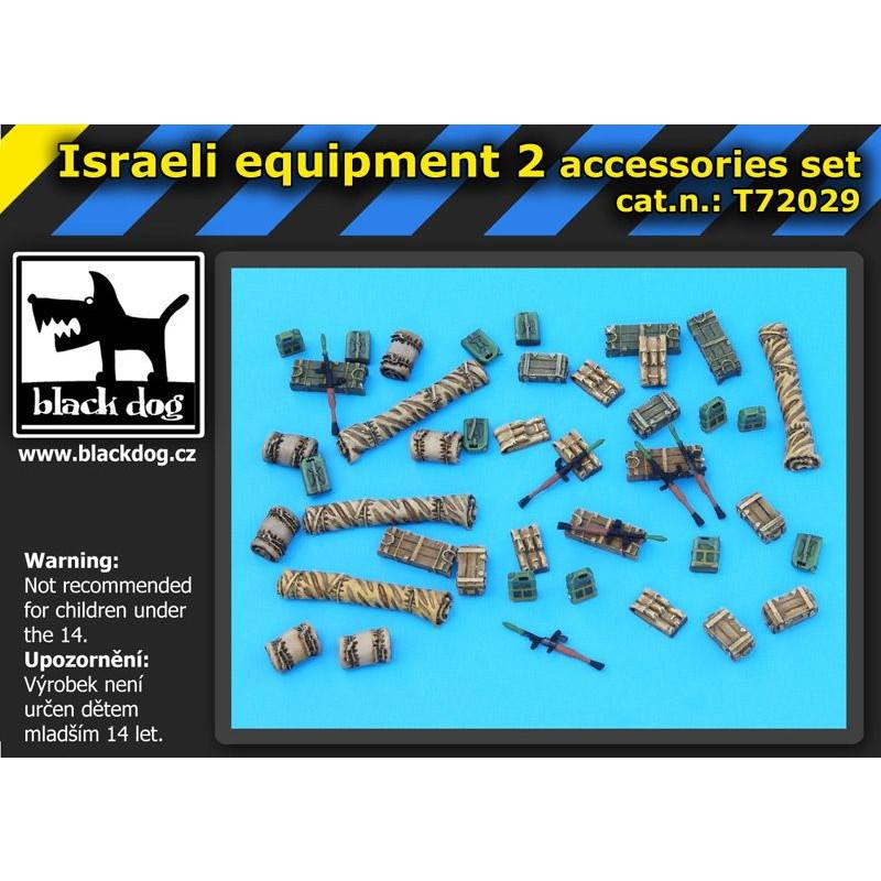 【新製品】T72029 イスラエル 装備品2 アクセサリーセット
