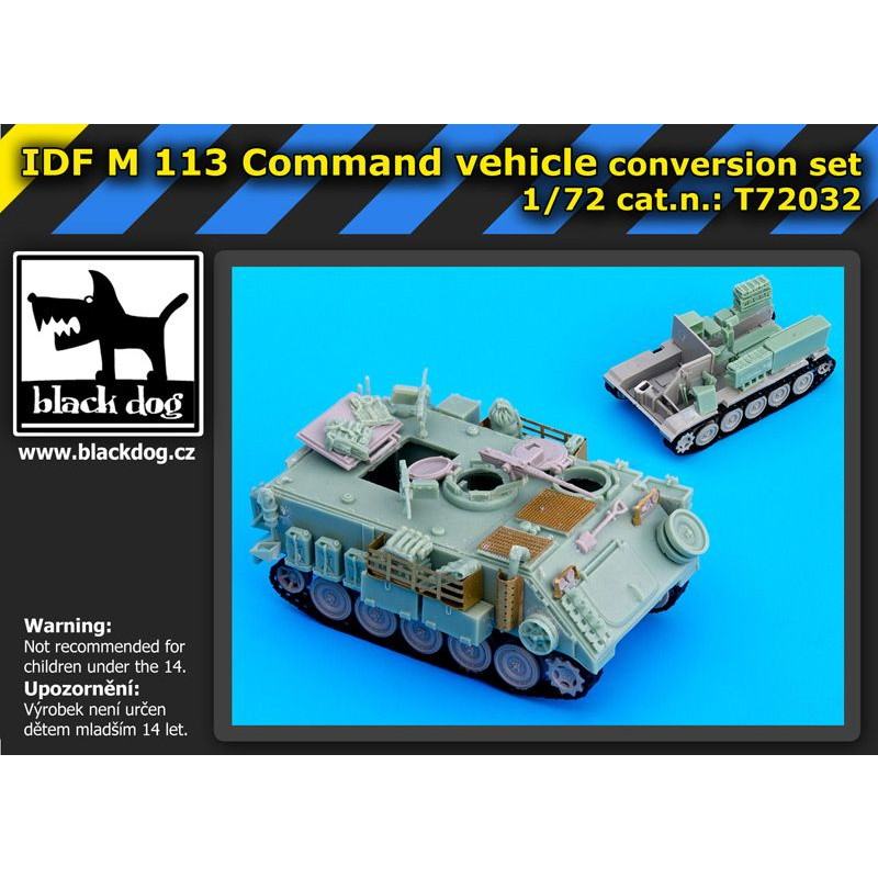 【新製品】T72032 イスラエル M113 指揮車 コンバージョンセット