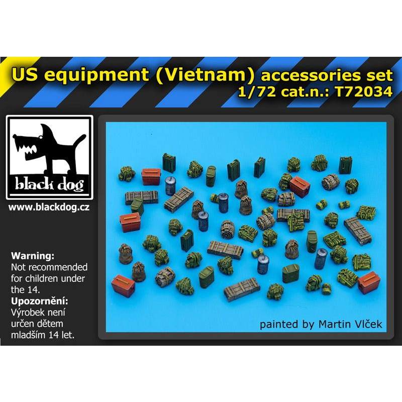 【新製品】T72034 ベトナム戦争 米軍 装備品 アクセサリーセット