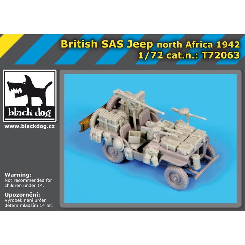 【新製品】T72063 英軍 SAS ジープ 北アフリカ 21942