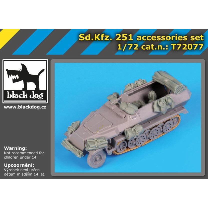 【新製品】T72077 Sd.Kfz.251 アクセサリーセット