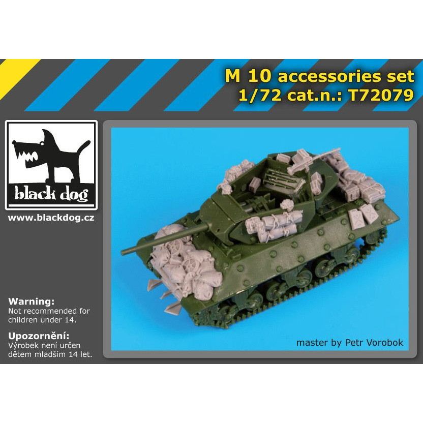 【新製品】T72079 M10 駆逐戦車 アクセサリーセット