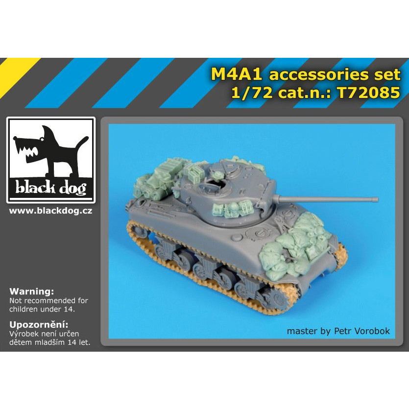 【新製品】T72085 M4A1 シャーマン アクセサリーセット