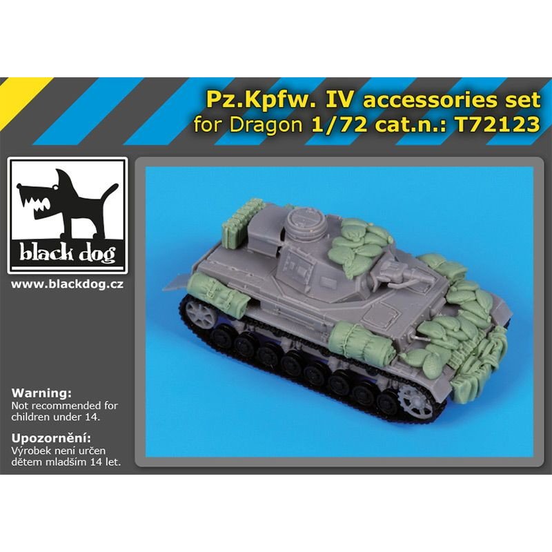 【新製品】T72123 IV号戦車 アクセサリーセット