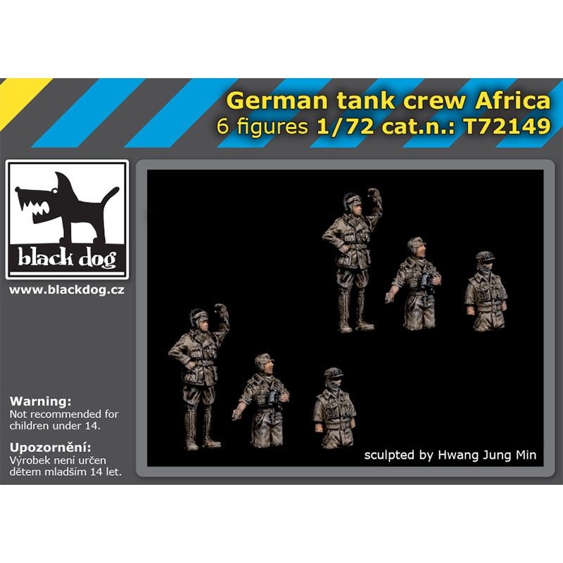 【新製品】T72149 1/72 ドイツ軍 戦車兵 北アフリカ フィギュア