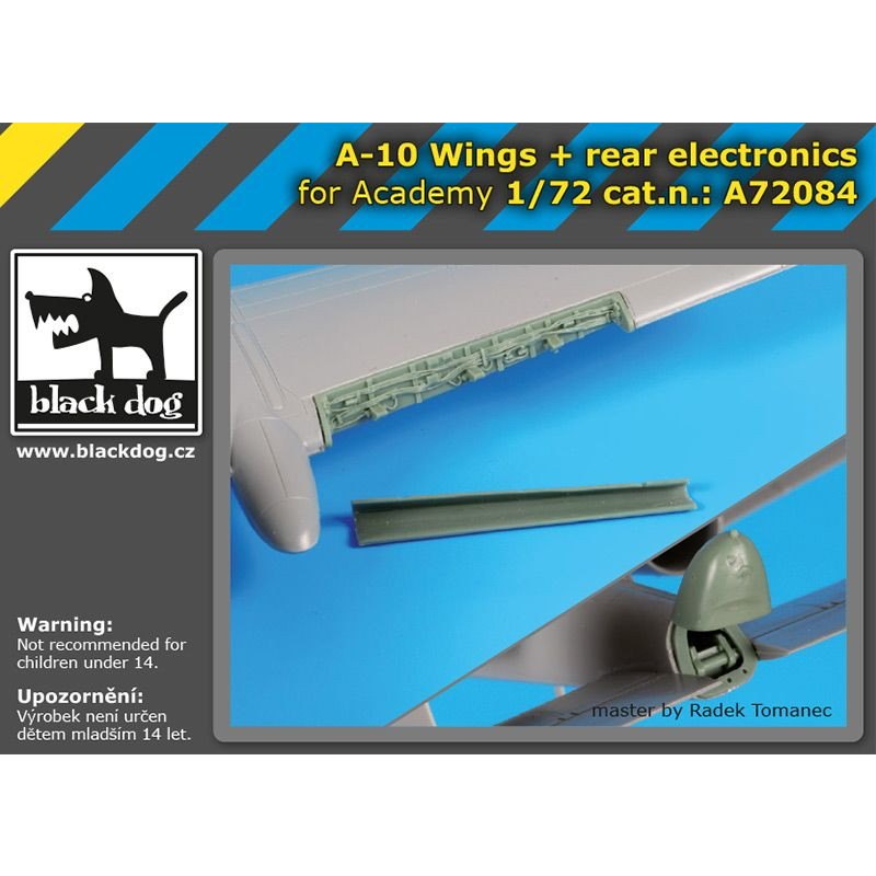 【新製品】A72084 フェアチャイルド A-10 サンダーボルト 翼部・胴体後部電子点検口