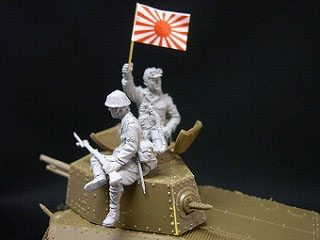 【新製品】[2013523500603] 35-006)帝国海軍上海特別陸戦隊 戦車兵&陸戦隊員ｾｯﾄ(第二次上海事変)