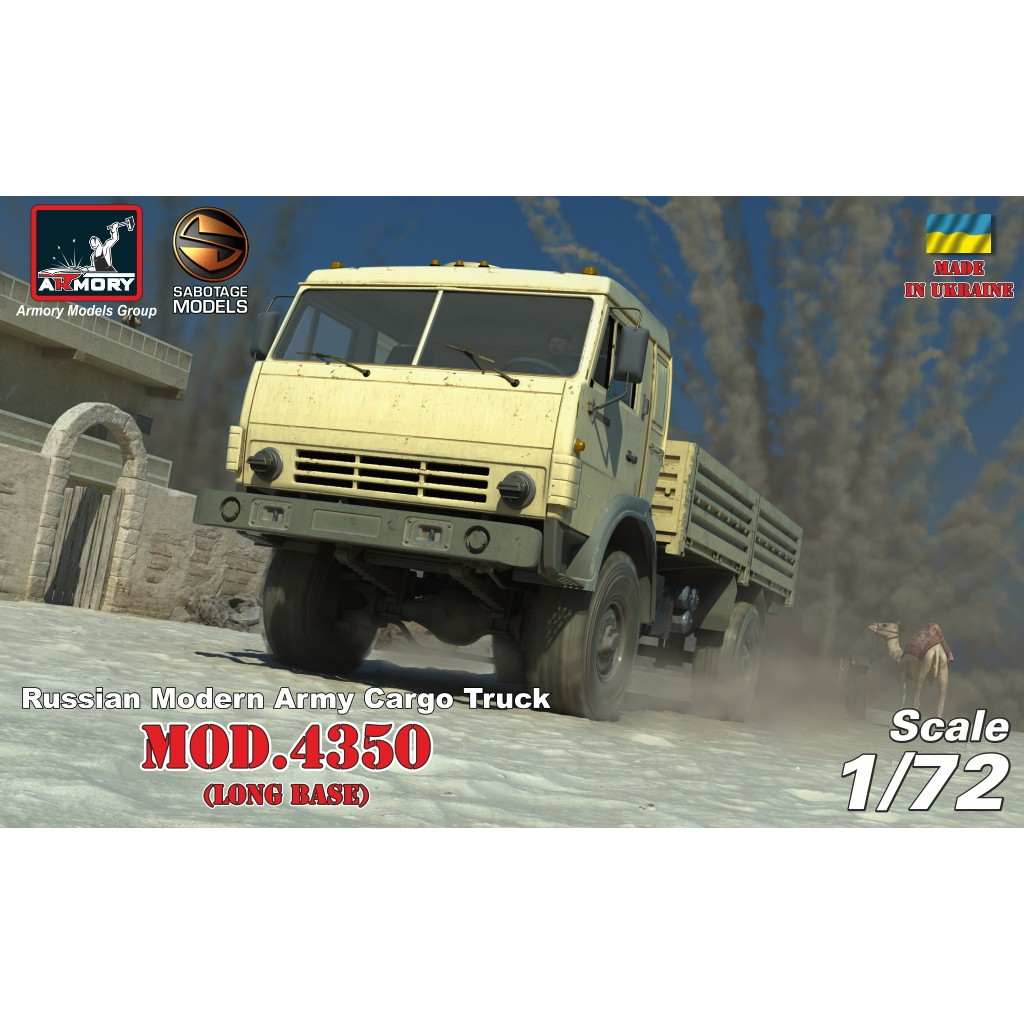 【新製品】72406 露 4x4カーゴトラック mod.4350 ロングベース