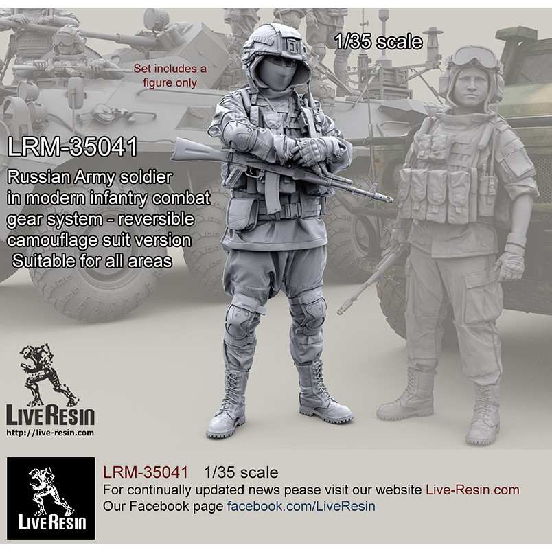 【再入荷】LRM-35041 現用 ロシア陸軍歩兵 コンバットギアシステムセット3 リバーシブルカモフラージュバージョン