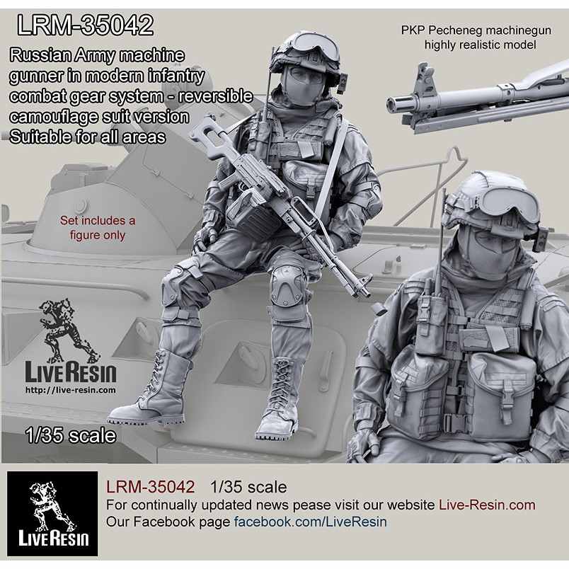 【新製品】LRM-35042 現用 ロシア陸軍機械化歩兵 コンバットギアシステムセット4 リバーシブルカモフラージュバージョン