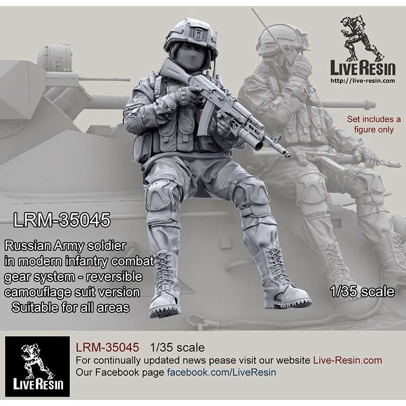 【新製品】LRM-35045 現用 ロシア陸軍歩兵 コンバットギアシステムセット7 リバーシブルカモフラージュバージョン