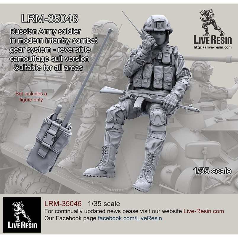 【新製品】LRM-35046 現用 ロシア陸軍歩兵 コンバットギアシステムセット8 リバーシブルカモフラージュバージョン