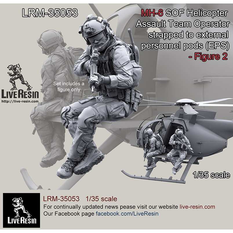【再入荷】LRM-35053 現用アメリカ陸軍 MH-6 リトルバード 特殊作戦部隊 2