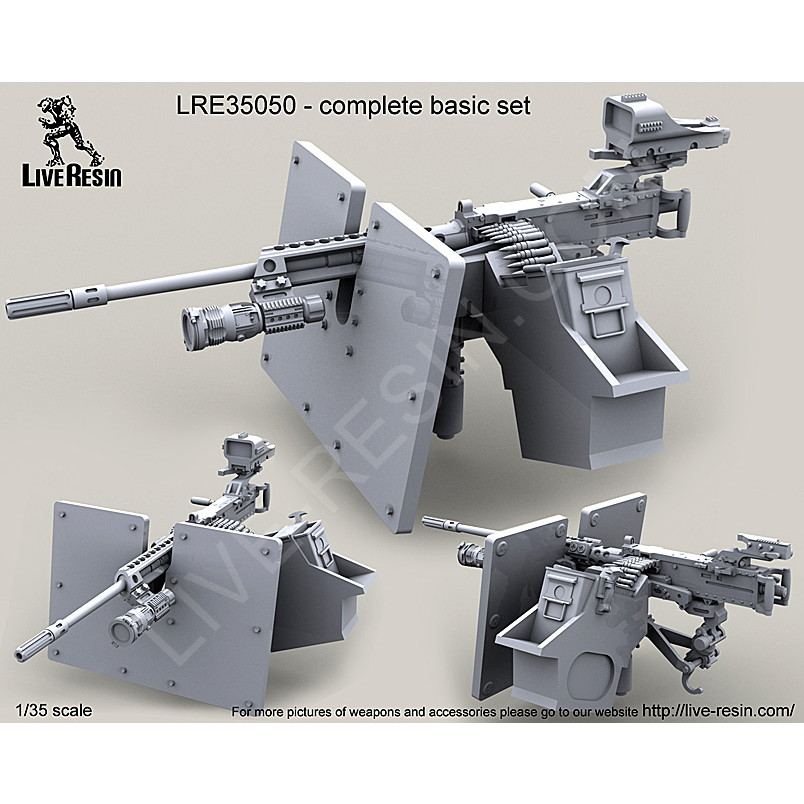 【新製品】[2013623505003] LRE-35050)M2 Browning .50 Caliber Machine Gun on MK93 Machine Gun Mount