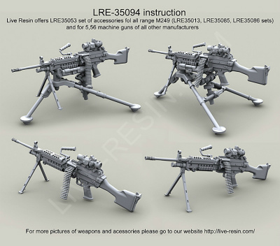 【新製品】[2013623509407] LRE-35094)Ammo Belts 5,56x45mm NATO  (.223 Remington)