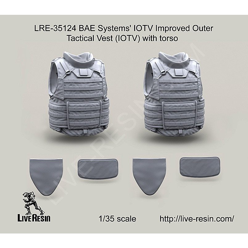 【新製品】[2013623512407] LRE-35124)BAE Systems' IOTV Improved Outer Tactical Vest (IOTV) with torso