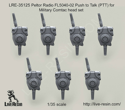 【新製品】[2013623512506] LRE-35125)Peltor Radio FL5040-02 Push to Talk (PTT) for Military Comtac head set