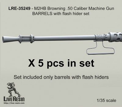 【新製品】LRE-35249)M2HB Browning .50 Caliber Machine Gun BARRELS with flash hider