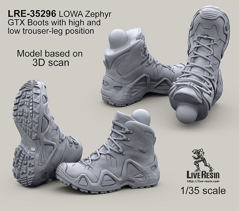 【新製品】LRE-35296)LOWA Zephyr GTX Boots with high and low trouser-leg position