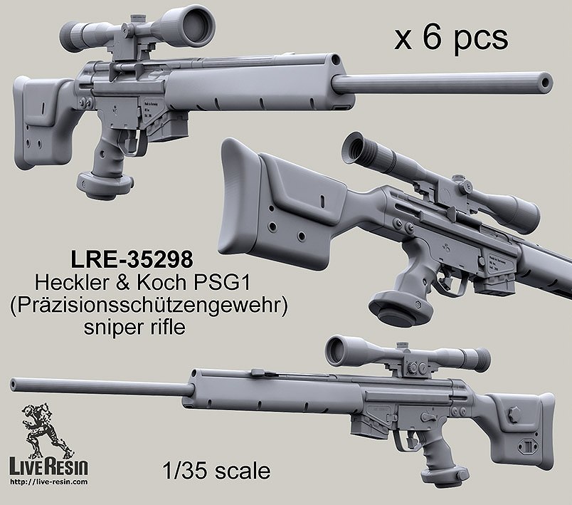 【新製品】LRE-35298)Heckler & Koch PSG1 (Prazisionsschutzengewehr) sniper rifle