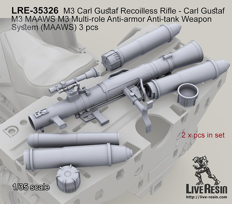 【新製品】LRE-35326 M3 Carl Gustaf Recoilless Rifle - Carl Gustaf M3 MAAWS M3 Multi-role Anti-armor Anti-tank Weapon System (MAAWS)