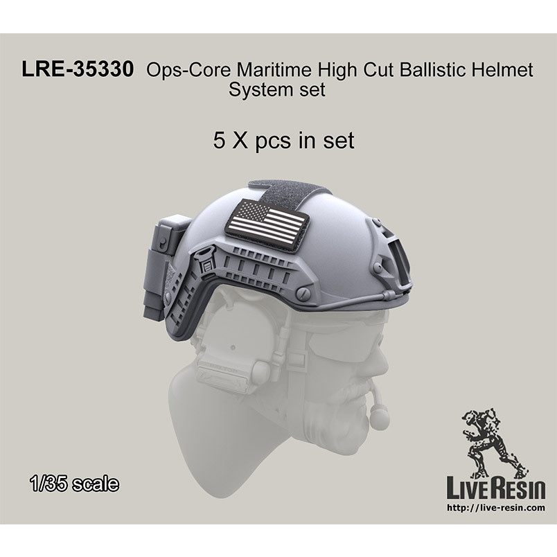 【新製品】LRE-35330 Ops-Core Maritime High Cut Ballistic Helmet System set