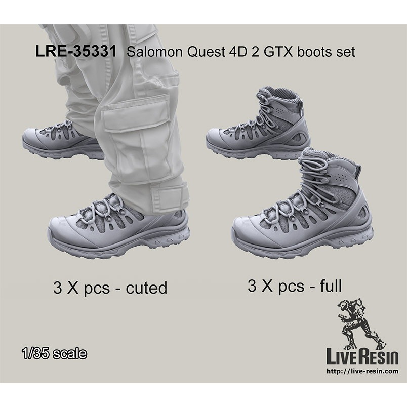 【新製品】LRE-35331 Salomon Quest 4D 2 GTX boots set