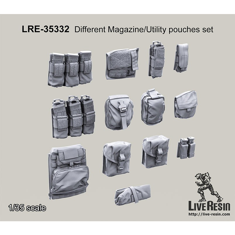 【新製品】LRE-35332 Different Magazine/Utility pouches set