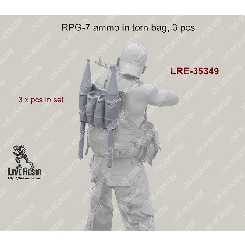 【新製品】LRE-35349 RPG-7 ammo in torn bag, 3 pcs
