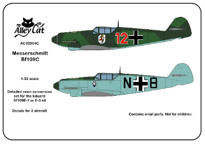 【新製品】[2013693200402] AC32004C)メッサーシュミット Bf109C コンバージョン